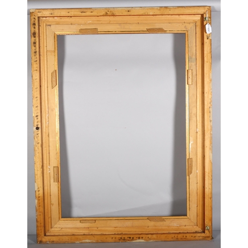 271 - Modern gilt frame, inside measurement 67cm x 98cm