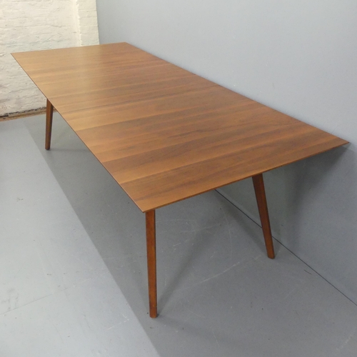 2009 - WEST ELM for John Lewis A Mid-Century design 4-6 Seater Extendable Dining Table in 'Acorn', with 6 m... 