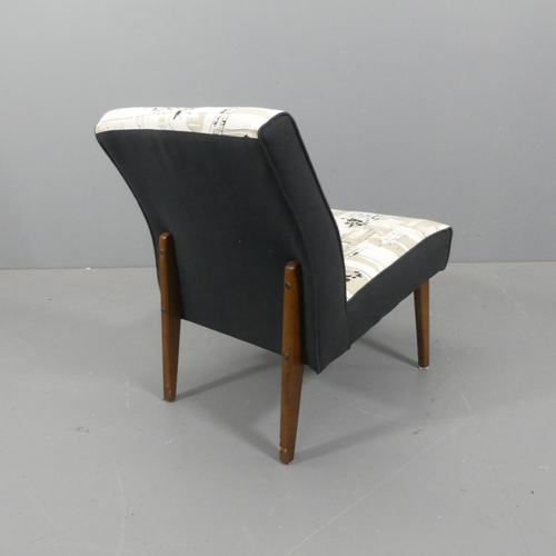 2243 - A mid-century Danish style bedroom chair.