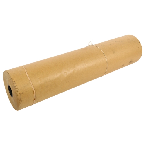 115 - A large roll of unused brown paper, W75cm