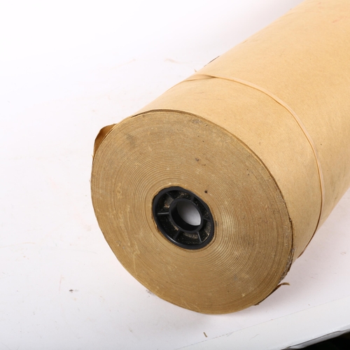 115 - A large roll of unused brown paper, W75cm