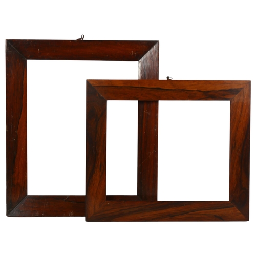 203 - 2 x 19th century rosewood picture frames