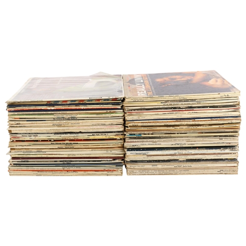 245 - A large quantity of vinyl LPs, mostly jazz and blues related in genre, various artists including Duk... 