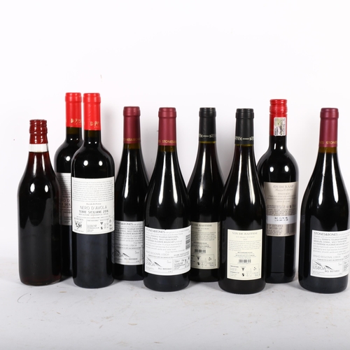 355 - 9 bottles of red wine, including 3 Portuguese Stones & Bones