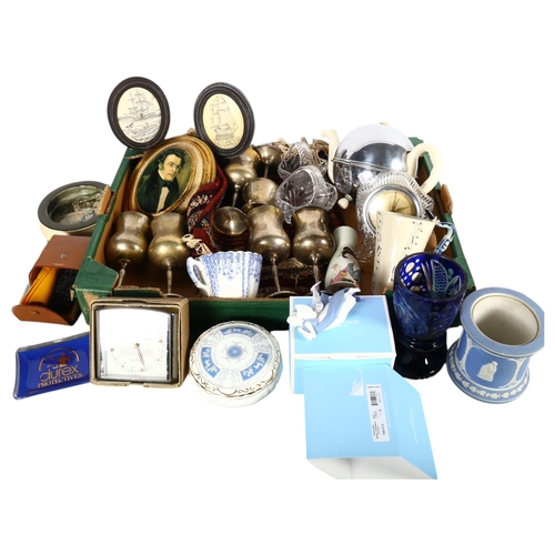 400 - Goblets, timer, prints, heat saver teapot, etc