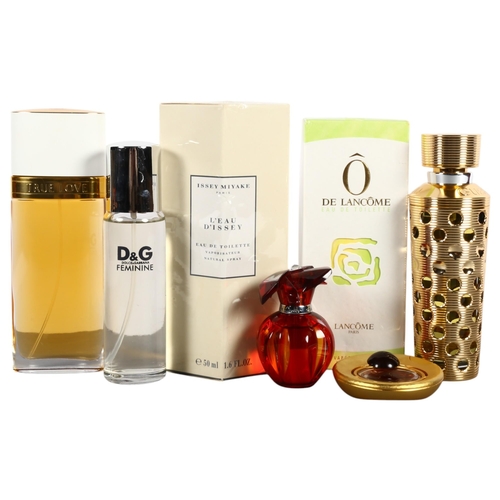 466 - Various perfumes, including De Lancome eau de toilette, Issy Miyake and Mahora