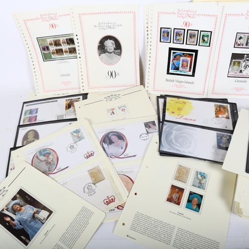 94 - A collection of Royalty related stamps, coin covers, First Day Covers etc