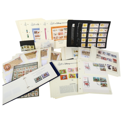 95 - An assorted amount of various stamps, including coin covers, British Olympic related stamps, etc