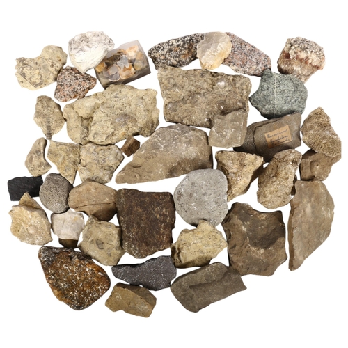 638 - Rock samples and minerals