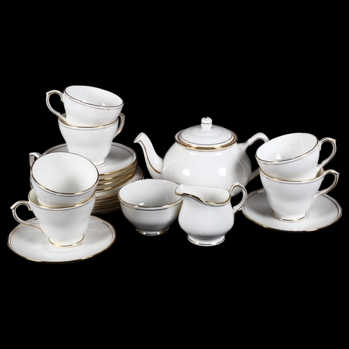 649 - Duchess China tea set for 6 people, in Ascot pattern