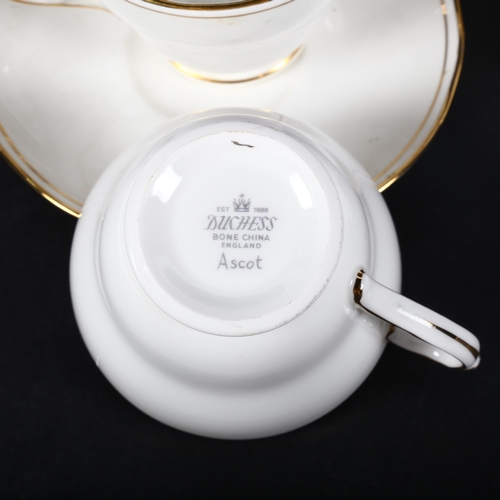 649 - Duchess China tea set for 6 people, in Ascot pattern