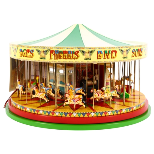 653 - Boxed Corgi model Fairground Attraction - The South Down Gallopers, 27cm diameter