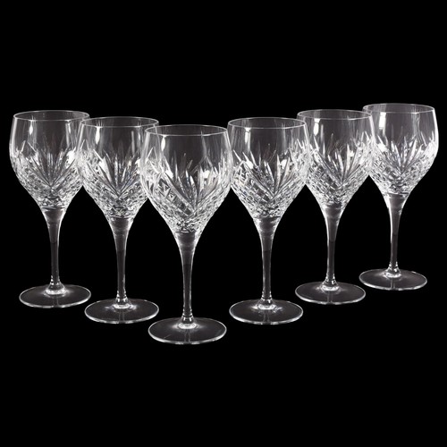 661 - A set of 6 Royal Doulton wine glasses, 18.5cm