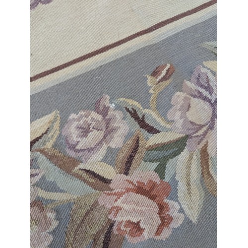 2281 - A cream-ground Aubusson style carpet. Length 300cm, width 240cm.