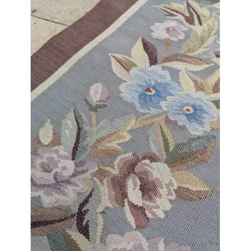 2281 - A cream-ground Aubusson style carpet. Length 300cm, width 240cm.