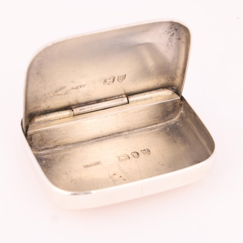 19 - SAMPSON MORDAN & CO - a Victorian novelty silver 'Trick' Vesta case, London 1895, curved rectangular... 