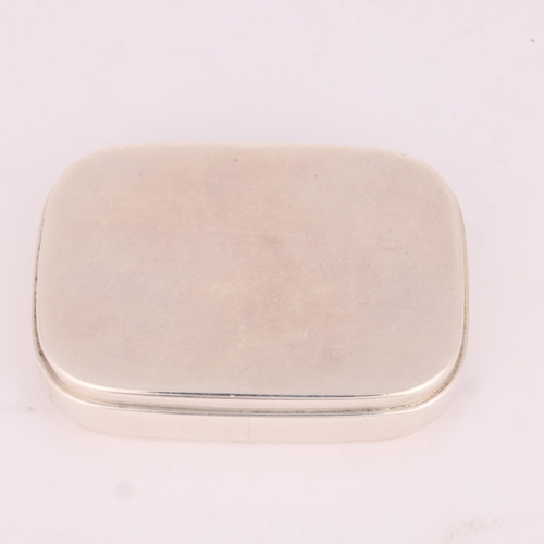 23 - SAMPSON MORDAN & CO - a Victorian novelty silver 'Trick' Vesta case, London 1888, rounded rectangula... 