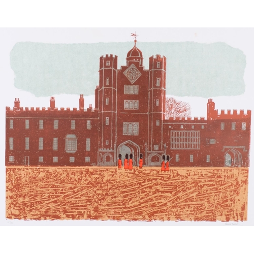 523 - Robert Tavener (1920 - 2004), St James's Palace, limited edition lithograph, no. 15 of 75, signed in... 