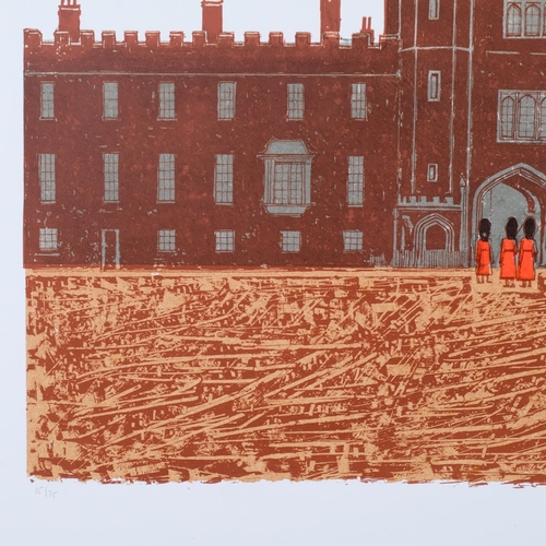 523 - Robert Tavener (1920 - 2004), St James's Palace, limited edition lithograph, no. 15 of 75, signed in... 