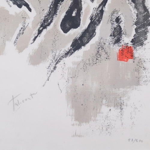 573 - Pierre Talcoat (1905 - 1985), abstract composition, limited edition lithograph, no. 53 of 200, circa... 