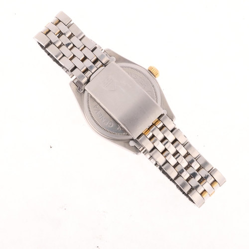 1020 - TUDOR - a bi-metal Prince Oysterdate automatic calendar bracelet watch, ref 72033, circa 1996, champ... 