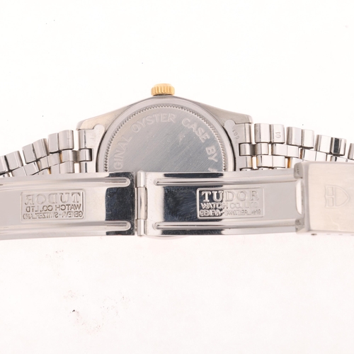 1020 - TUDOR - a bi-metal Prince Oysterdate automatic calendar bracelet watch, ref 72033, circa 1996, champ... 