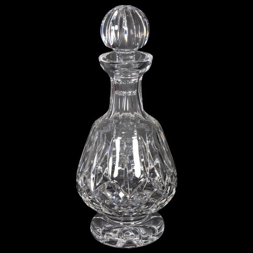 279 - A Waterford Crystal Lismore pattern decanter and stopper, 31cm