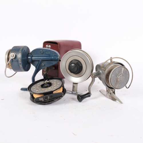 88 - A group of fishing reels, including 