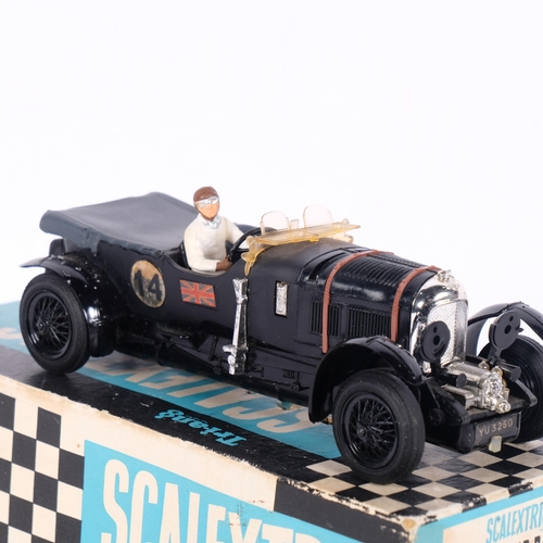 766 - A circa 1960s Tri-ang Scalextric model motor racing car, a Bentley MMC64 finished in black, boxed