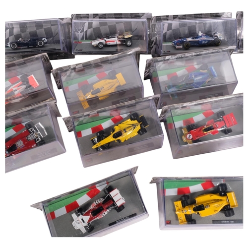 770 - 14 boxed diecast Formula 1 racing cars