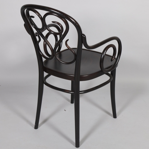 232 - A Ton bentwood armchair, model 04 designed by MICHAEL THONET, height 87cm