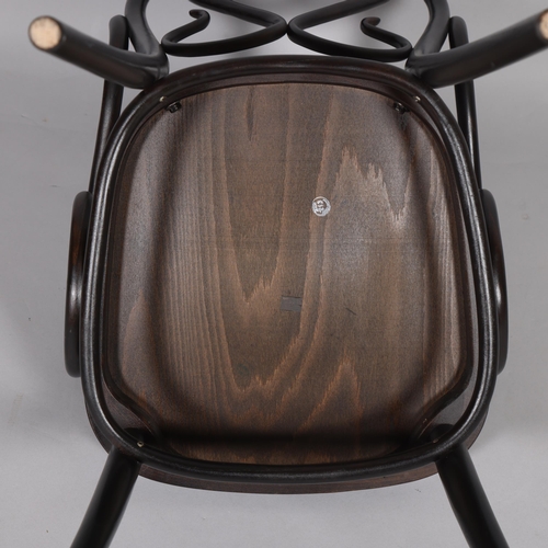 232 - A Ton bentwood armchair, model 04 designed by MICHAEL THONET, height 87cm