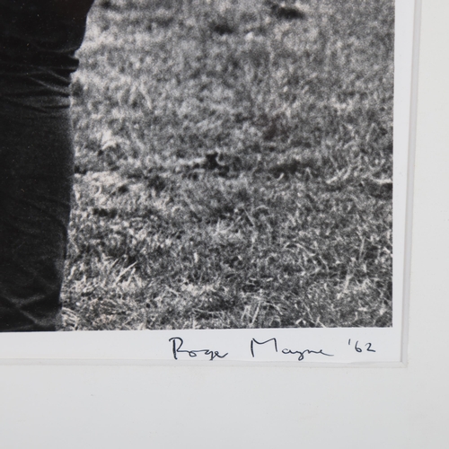 59 - ROGER MAYNE (1929-2014), gelatine silver print, festival dancers, signed and dated 1962, 42cm x 30cm... 