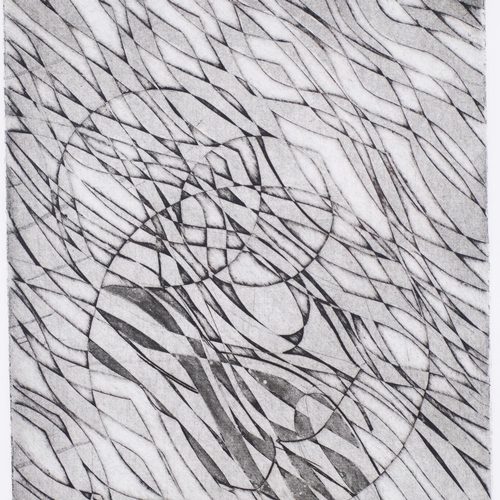 433 - Stanley William Hayter, Matines, etching, 1984, signed in pencil, no. 29/100, plate 26cm x 17.5cm, m... 