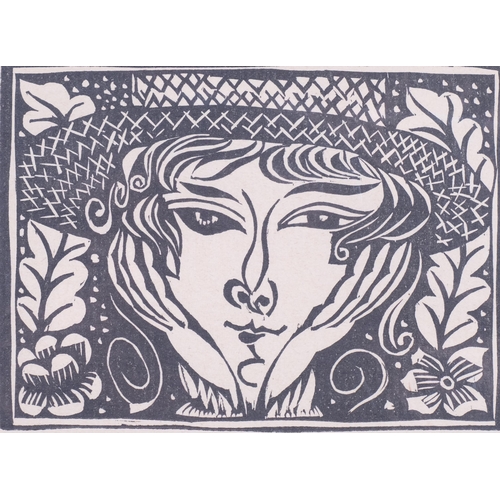 452 - Raoul Dufy (1877 - 1953), Destinee, woodcut published by Feuillets d'Art Paris 1920, plate 10cm x 14... 