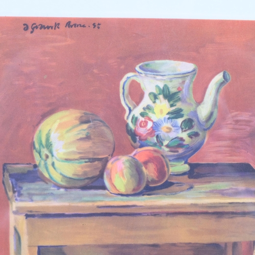 469 - **WITHDRAWN** Duncan Grant, Still Life With Jug, colour lithograph, printed by Chromoworks London 19... 