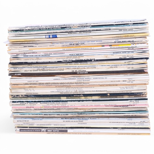 214 - A large collection of 33 and 1/3 vinyl albums, various artists including John William, Kai & Jay, Bo... 