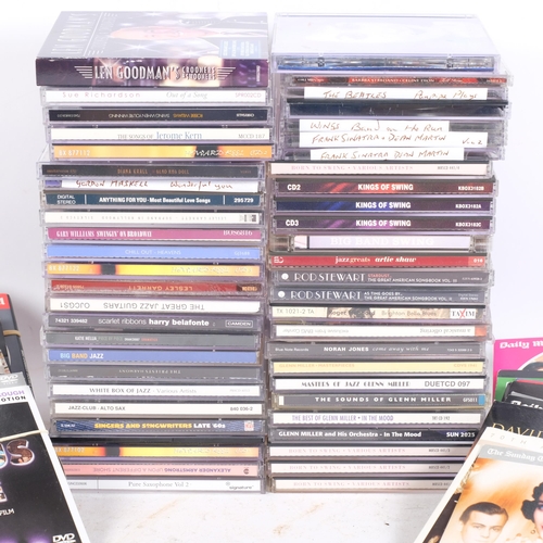 216 - A collection of CDs, various genre and artists, including Glenn Miller, Kings of Swing, Frank Sinatr... 