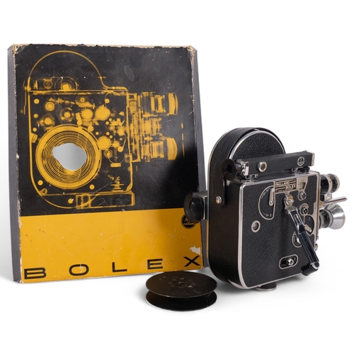 226 - A Paillard Bolex cine-camera, serial no. 149775, boxed (box slightly A/F)