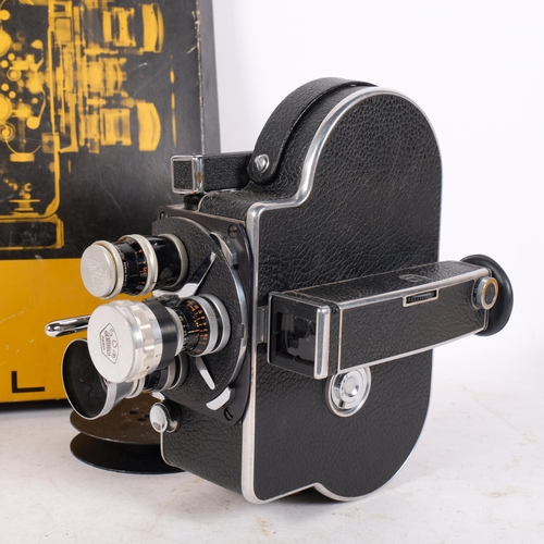 226 - A Paillard Bolex cine-camera, serial no. 149775, boxed (box slightly A/F)