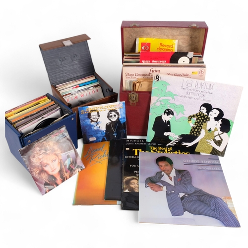 232 - A varied collection of single and album vinyl records, circa 1980s and 90s, titles include The Best ... 