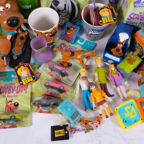 341 - A box of Scooby-Doo toys