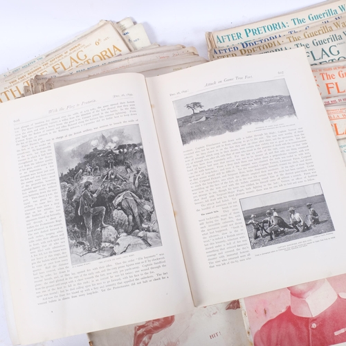 346 - A box of Boer War magazines 