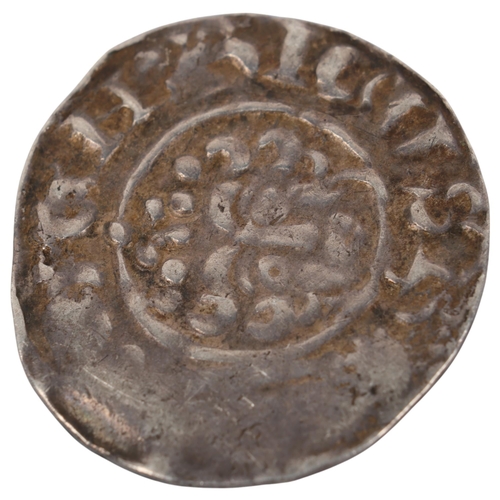 53 - A Henry III (1216-72)? short cross silver coin, 18mm, 1.3g