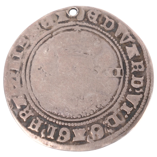 55 - An Edward VI (1547-53) silver Shilling, 32mm, 5.7g