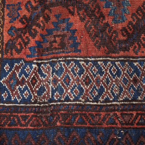 504 - A Beluch prayer rug, East Persia early 20th century