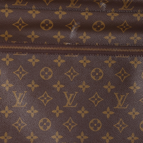 509 - LOUIS VUITTON - a Louis Vuitton Monogram suit carrying case, serial no. VX1920, width 60cm