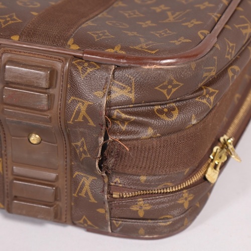 510 - LOUIS VUITTON - a Louis Vuitton Monogram suitcase, approx 65cm x 46cm