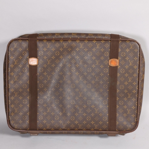 510 - LOUIS VUITTON - a Louis Vuitton Monogram suitcase, approx 65cm x 46cm