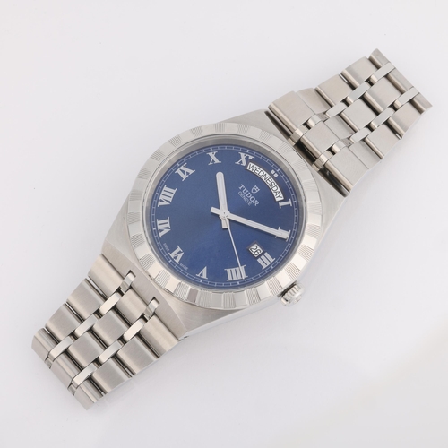 1012 - TUDOR - a stainless steel Royal Date/Day automatic calendar bracelet watch, ref. 28600, circa 2022, ... 